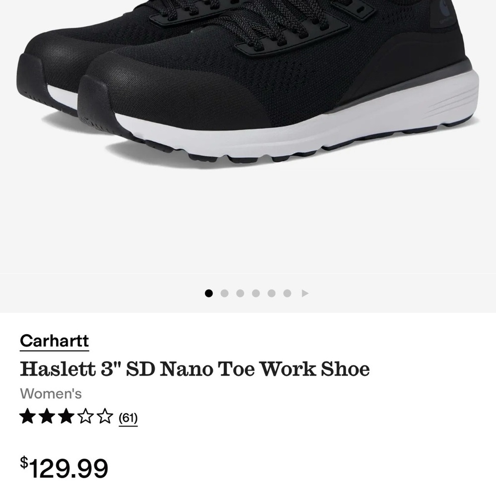 Carhartt Women's Work Shoe - Size 7.5M - BRAND NEW